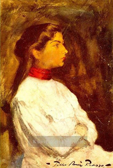 Porträt Lola3 1899 Pablo Picasso Ölgemälde
